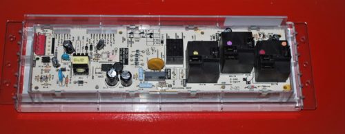 Part # WB27T10817, 191D3776P008 GE Oven Electronic Control Board (used, overlay good - White)