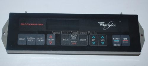 Part # 3196216, 6610056 - Whirlpool Oven Electronic Control Board (used, overlay good)