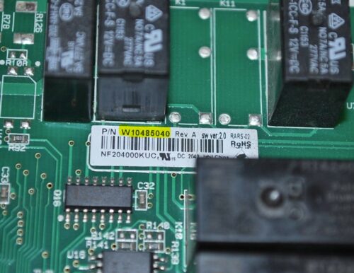 Part # W10485040 | Whirlpool Refrigerator Main Control Board
