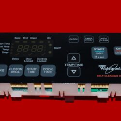 Part # WP6610456 | 6610453 | 9760300 | Whirlpool Oven Control Board (overlay fair - Black)
