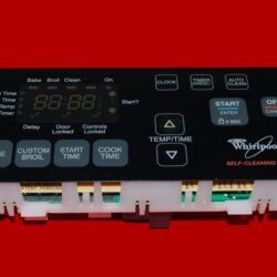 Part # WP6610456 | 6610453 | 9760300 | Whirlpool Oven Control Board (overlay fair - Black)