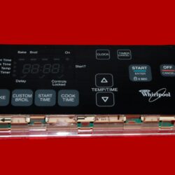 Part # WP6610449 | 6610449 | 9761112 | Whirlpool Gas Oven Control Board (overlay fair - Black)