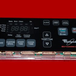 Part # WP6610449 | 6610449 | 9761112 | Whirlpool Gas Oven Control Board (overlay fair - Black)