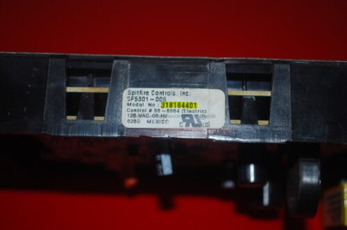 Part # 318184401 Kenmore Oven Electronic Control Board (used, overlay fair - Bisque)