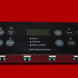 Part # 316207511 | Frigidaire Oven Control Board (overlay fair - Black)