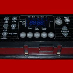 Part # W10840298 | W10108100 | Whirlpool Oven Control Board (overlay good - Black)