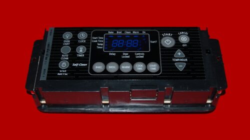 Part # W10840298 | W10108100 | Whirlpool Oven Control Board (overlay good - Black)