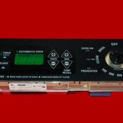 Part # WB27T10102, 164D3762P002 GE Electronic Control Board (used, overlay good)