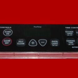 Part # WB27K10206 | 183D9935P006 | GE Oven Control Board (overlay fair - Black)