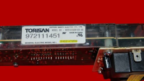 Part # 164D3147G006 | GE Oven Control Board (overlay good - Black)