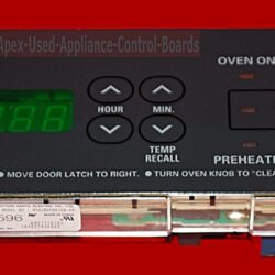 Part # WB27T10103 | 164D3762P003 | GE Oven Control Board (overlay good - Dark Gray)