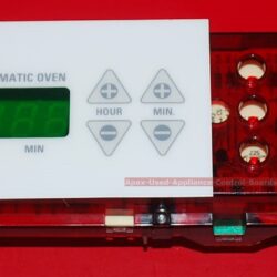 Part # 183D6012P003 - GE Gas Oven Electronic Control Board (used, overlay good)