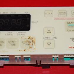 Part # 6610399, 8524305 Whirlpool Oven Electronic Control Board (used, overlay poor)