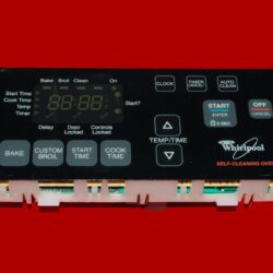 Part # WP6610456 | 6610453 | 9760300 | Whirlpool Oven Control Board (overlay fair - Black)