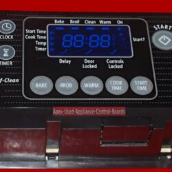 Part # W10840298 | W10108100 | Whirlpool Oven Control Board (overlay good - Black)