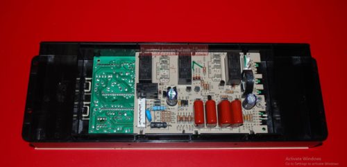 Part # 8507P252-60, WP74009222 Amana Oven Electronic Control Board (used, overlay good - Bisque)