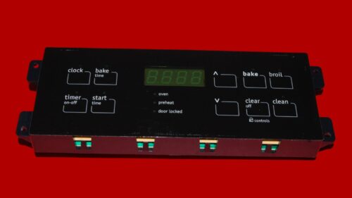Part # 5304509493 | 316557115 | Frigidaire Oven Control Board (overlay fair - Black)