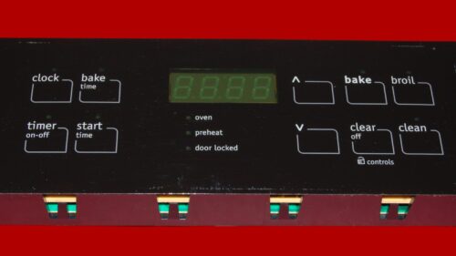 Part # 5304509493 | 316557115 | Frigidaire Oven Control Board (overlay fair - Black)
