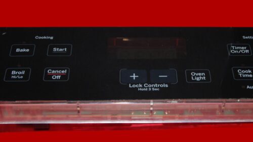 Part # WB27T11485 | 164D8450G031 | GE Oven Control Board (overlay fair - Black)