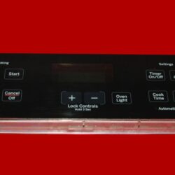 GE Oven Control Board - WB27T11485 | 164D8450G031 (overlay fair - Black)