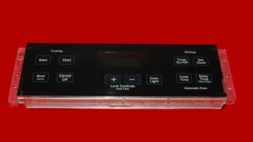 GE Oven Control Board - WB27T11485 | 164D8450G031 (overlay fair - Black)