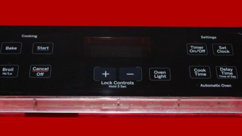 GE Oven Control Board - WB27T11485 | 164D8450G031 (overlay fair - Black)