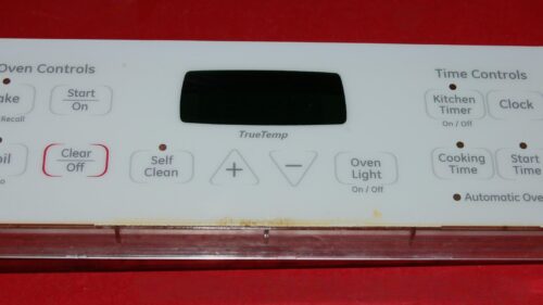 GE Oven Control Board WB27T10864 | 191D3776P011 | OEM Used Tested (overlay fair - White)