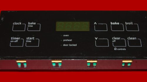 Part # 5304509493 | 316557115 | Frigidaire Oven Control Board (overlay fair - Black)