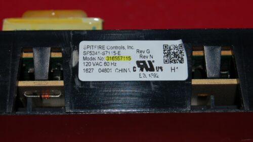 Part # 5304509493 | 316557115 | Frigidaire Oven Control Board (overlay fair - Black)