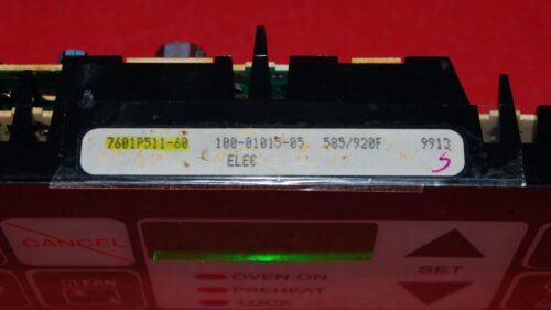 Part # 74003626 | 7601P511-60 | Maytag Oven Control Board (overlay fair - Black)