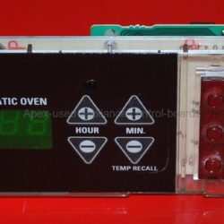 Part # 164D3147G010, WB27X10311 GE Oven Electronic Control Board (used, overlay good - Black)