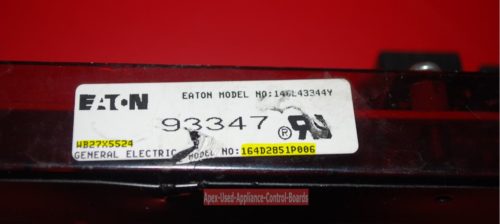 Part # WB27X5524, 164D2851P006 GE Oven Electronic Control Board (used, overlay fair)