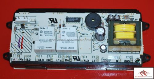 Part # 7601P415-60 - Maytag Oven Electronic Control Board (used, overlay fair - Bisque)
