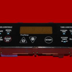 GE Oven Control Board WB27T10355 | 191D3159P111 | OEM Used Tested (overlay fair - Black)