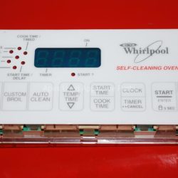 Part # 6610157 | 8053194 | Whirlpool Oven Control Board (used, overlay excellent - White)