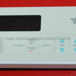 Part # 3196943 | 6610058 - $99 Whirlpool Oven Control Board, Almond Color (used, overlay good)