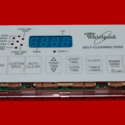Part # WP6610457 | 8522491 | 6610312 | Whirlpool Oven Control Board (overlay good - White)