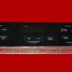 Part # WB27T11485 | 164D8450G031 | GE Oven Control Board (overlay fair - Black)