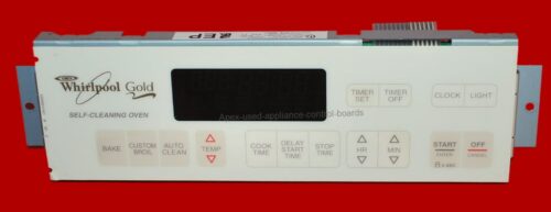Part # 6610201, 8272488 - Whirlpool Oven Control Board (used, overlay good)