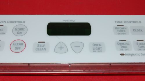 Part # WB27T10864 | 191D3776P011 GE Oven Control Board (overlay fair - White)