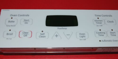 Part # WB27T10864 | 191D3776P011 GE Oven Control Board (overlay fair - White)
