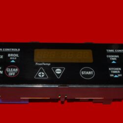 Part # WB27T10355 | 191D3159P111 | GE Oven Control Board (overlay fair - Black)
