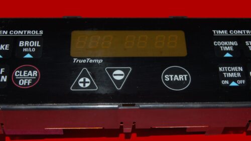 Part # WB27T10355 | 191D3159P111 | GE Oven Control Board (overlay fair - Black)