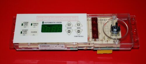 Part # 164D3147G020 - GE Oven Electronic Control Board (used, overlay good -Almond )