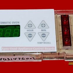 Part # 164D3147G003 | GE Oven Control Board (overlay good - White)