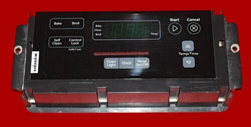 Part # WPW10734612 | W10348622 | Whirlpool Oven Control Board (overlay fair - Black)