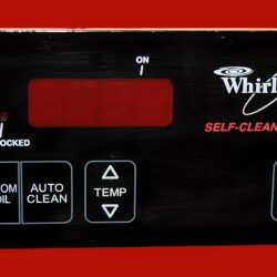 Part # 6610130 | 8053133 | Whirlpool Oven Control Board (overlay fair - Black)