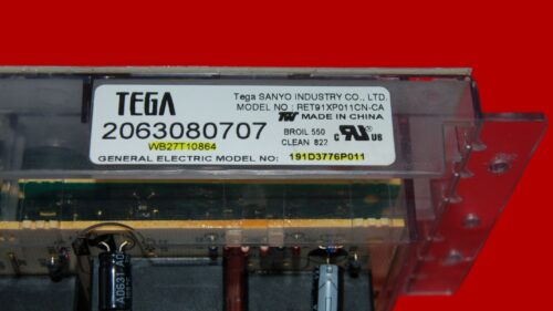 Part # WB27T10864 | 191D3776P011 GE Oven Control Board (overlay fair - White)