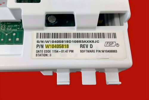 Part # W10480131 | W10405818 | Whirlpool Washer Control Board