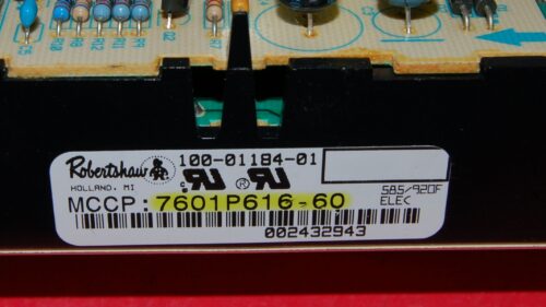 Part # 7601P616-60 | WP5701M679-60 | Maytag Oven Control Board (overlay good - White)